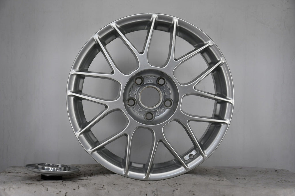 1x Alufelge 17 Zoll 7.5" 5x112 43ET Glanz Silber 8D0601025R Audi Rim Wheel