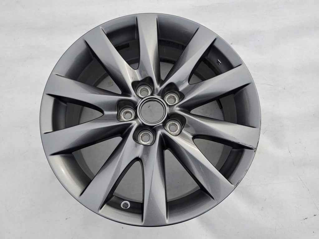 1x Alufelge 17 Zoll 7.5" 5x114.3 50ET Glanz Grau 9965167570 Mazda 6 Rim Wheel