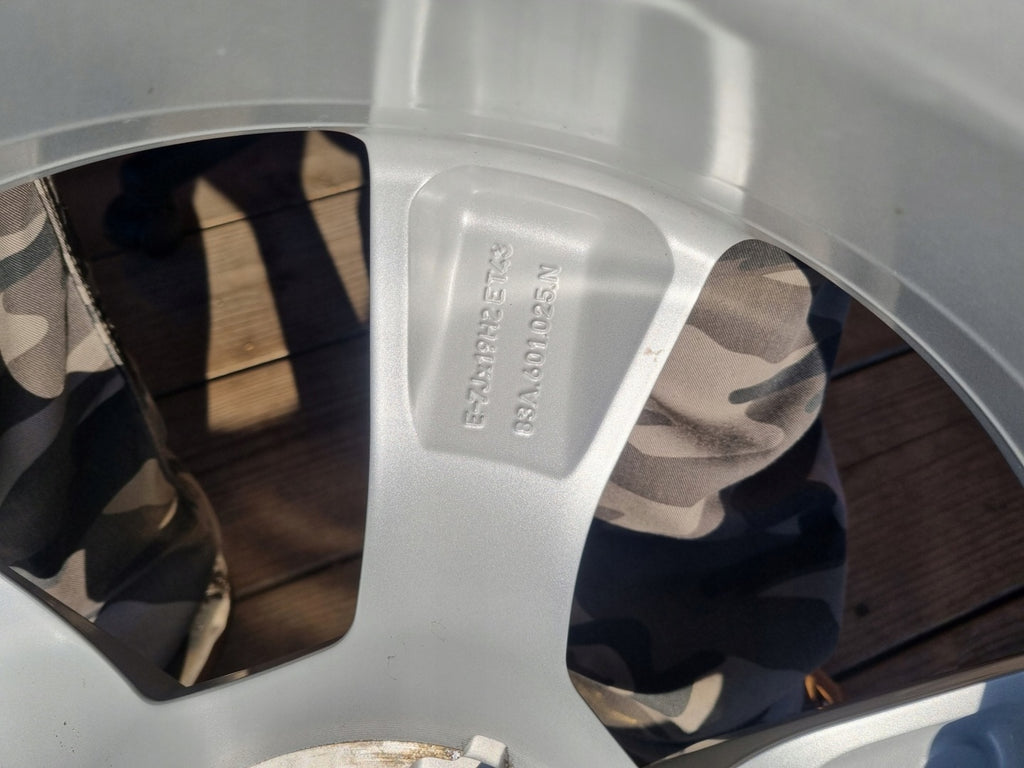 4x Alufelge 19 Zoll 7.0" 5x112 43ET Glanz Silber 83A601025 Audi Super Rim Wheel FEL8985442229nr