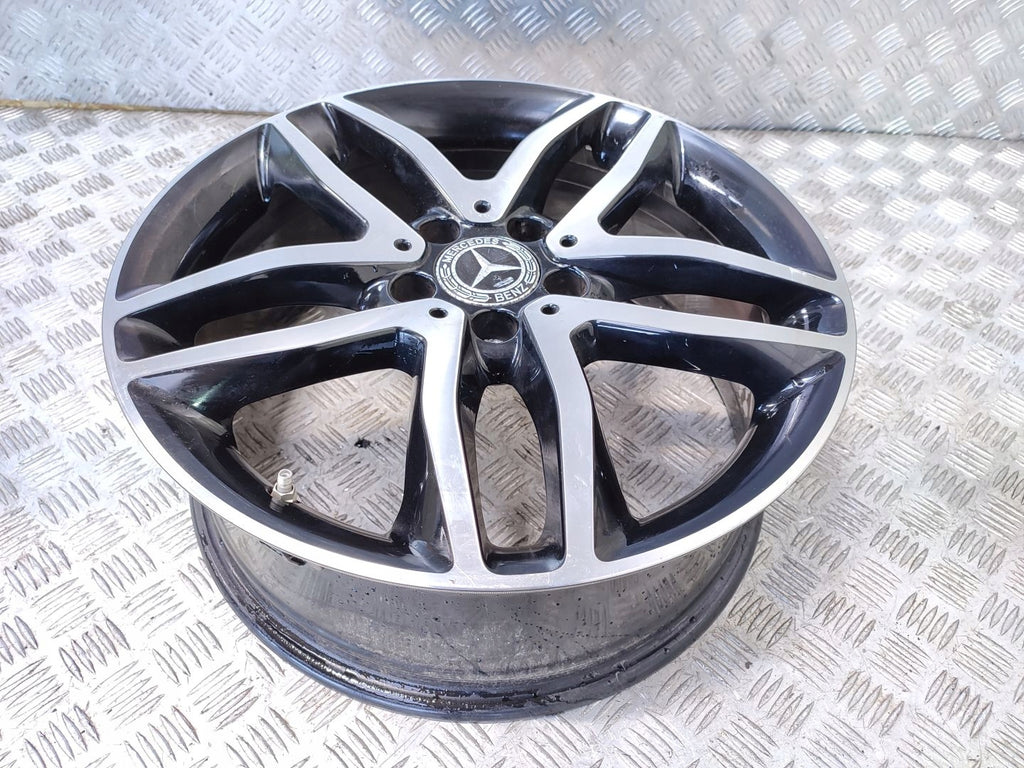 1x Alufelge 18 Zoll 7.0" 5x112 Glanz A1564010100 Mercedes-Benz W176 W246