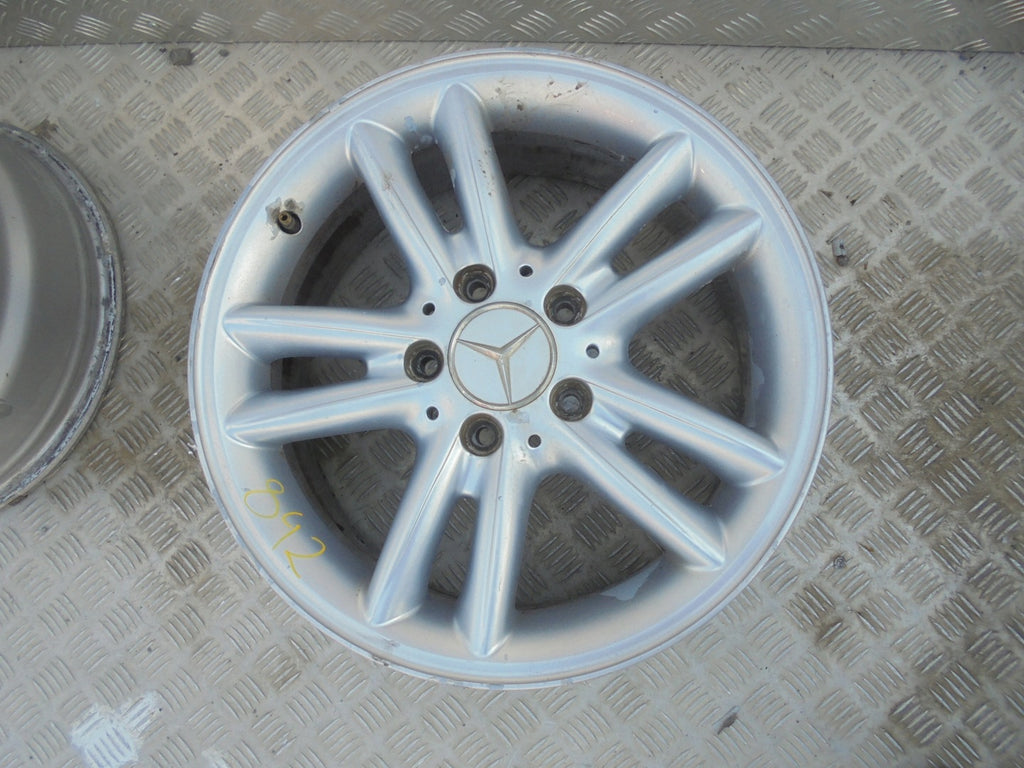 4x Alufelge 16 Zoll 7.0" 5x112 Mercedes-Benz Rim Wheel