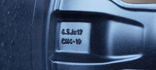 Load image into Gallery viewer, 1x Alufelge 17 Zoll 6.5" 4x108 19ET Glanz Schwarz 9800494077 Citroën C4 Cactus FEL1107012413dr