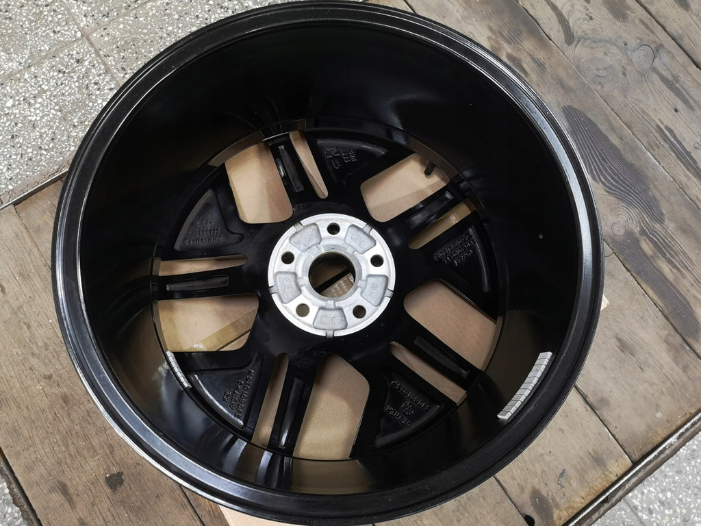 1x Alufelge 18 Zoll 8.0" 5x112 44ET Glanz Schwarz 3J0601025P VW I Rim Wheel FEL9765766244qv