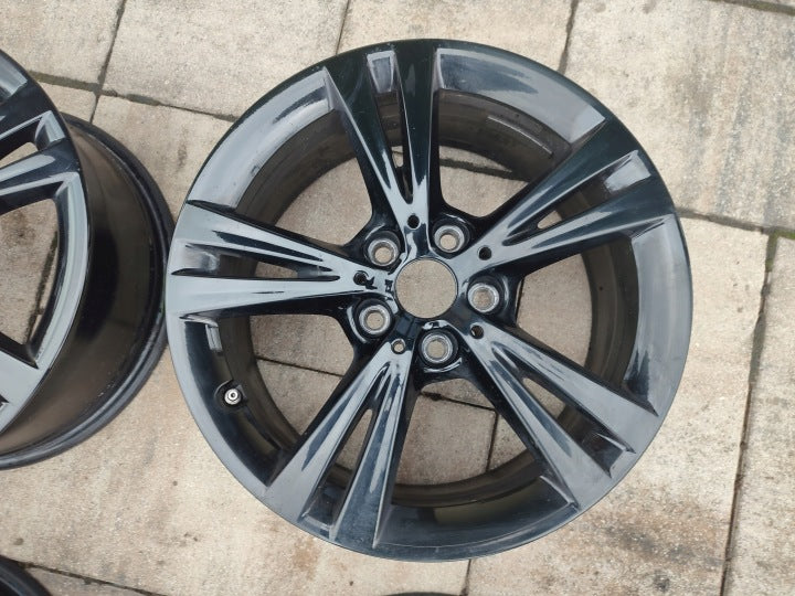 4x Alufelge 17 Zoll 7.5" 5x112 Schwarz BMW F39 X1 F48 Rim Wheel FEL8087745572zu