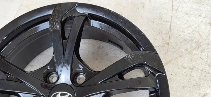 4x Alufelge 17 Zoll 7.0" 5x114.3 47ET KBA51674 Hyundai Kona Rim Wheel FEL7185522049cr