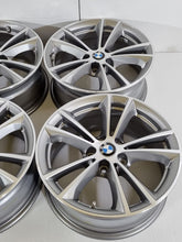 Laden Sie das Bild in den Galerie-Viewer, 1x Alufelge 17 Zoll 7.5" 5x112 27ET Glanz Graphit BMW G31 G30 Rim Wheel FEL7242730095vm
