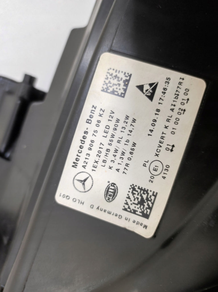 Frontscheinwerfer Mercedes-Benz W213 A2139067506 LED Links Headlight SCH5522444582fa