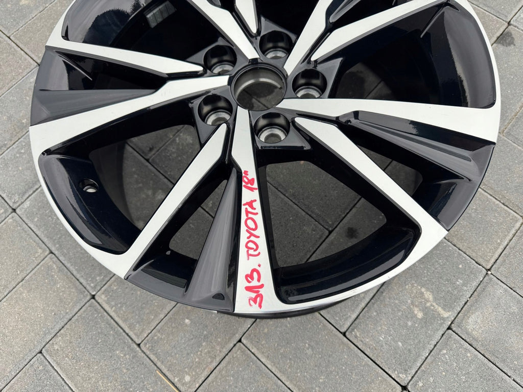 1x Alufelge 18 Zoll 7.0" 5x112 35ET Glanz CMS1351-11 Toyota Chr C-Hr Rim Wheel FEL9325100389ui