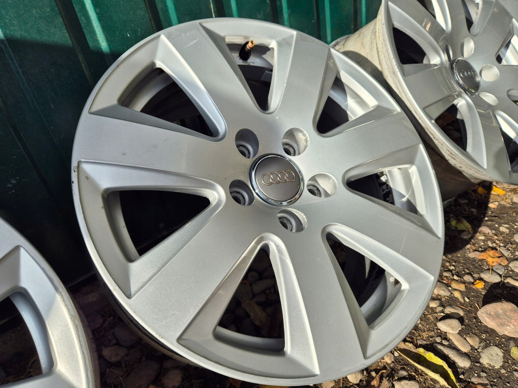 4x Alufelge 16 Zoll 7.5" 5x112 42ET Glanz Silber 4F0601025AN Audi Rim Wheel FEL7140090321tr