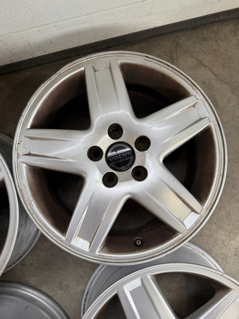 4x Alufelge 16 Zoll 7.0" 5x108 49ET Glanz Silber 30736364 Volvo Rim Wheel FEL3061772186qd