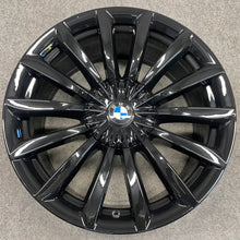 Load image into Gallery viewer, 4x Alufelge 19 Zoll 8.5" 5x112 25ET Glanz Schwarz 6861225 BMW 7 G11 G12 FEL3654471875ms