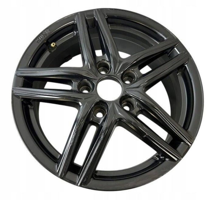 1x Alufelge 16 Zoll 6.5" 5x114.3 45ET Matt Schwarz 65R665518 Toyota I Rim Wheel FEL4655859776vn