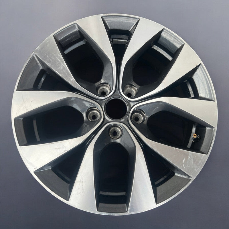 1x Alufelge 17 Zoll 7.0" 5x114.3 35ET Glanz Schwarz 403009172 Mg Megane 1