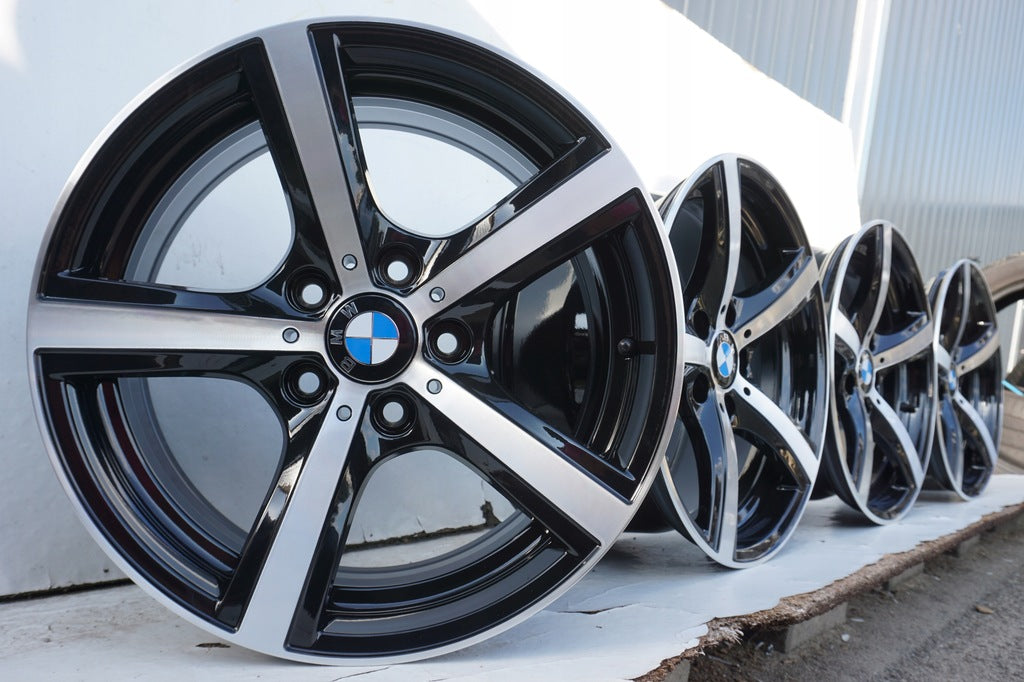 4x Alufelge 17 Zoll 8.0" 5x120 29ET Glanz Silber 6785240 BMW Rim Wheel FEL4821325884se