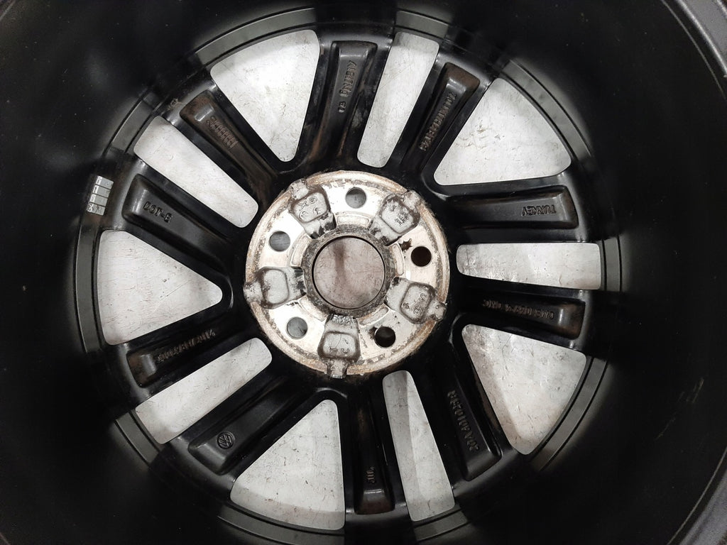 1x Alufelge 17 Zoll 7.0" 5x112 45ET Glanz Schwarz 2GA601025R VW T-Roc Rim Wheel FEL6533147742xz