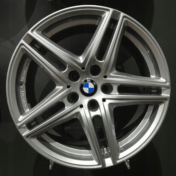 4x Alufelge 17 Zoll 7.5" 5x112 27ET Glanz Silber BMW 3 G21 G20 Rim Wheel FEL8501388990vr