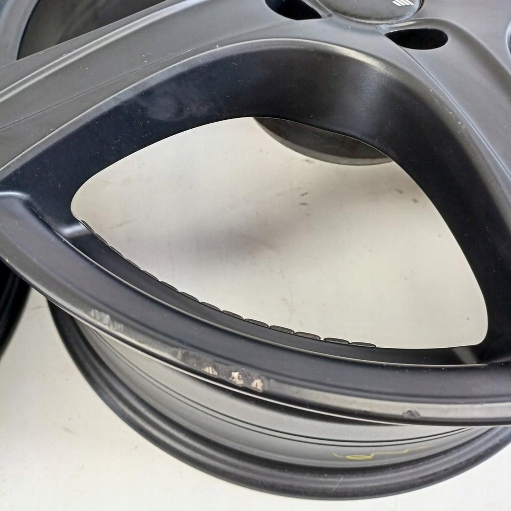 4x Alufelge 18 Zoll 8.0" 5x112 35ET Glanz Schwarz Audi I Rim Wheel FEL8804155122gp