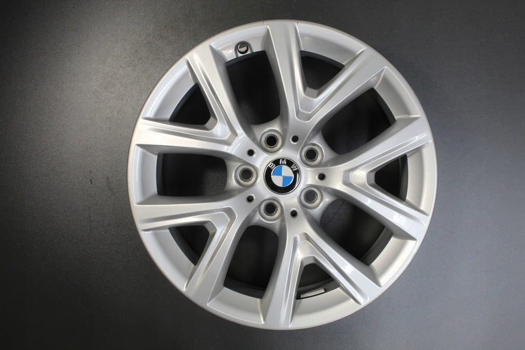 4x Alufelge 17 Zoll 6.5" 5x112 39ET Glanz Silber 6856076 BMW F39 X1 F48 FEL7055351785ku