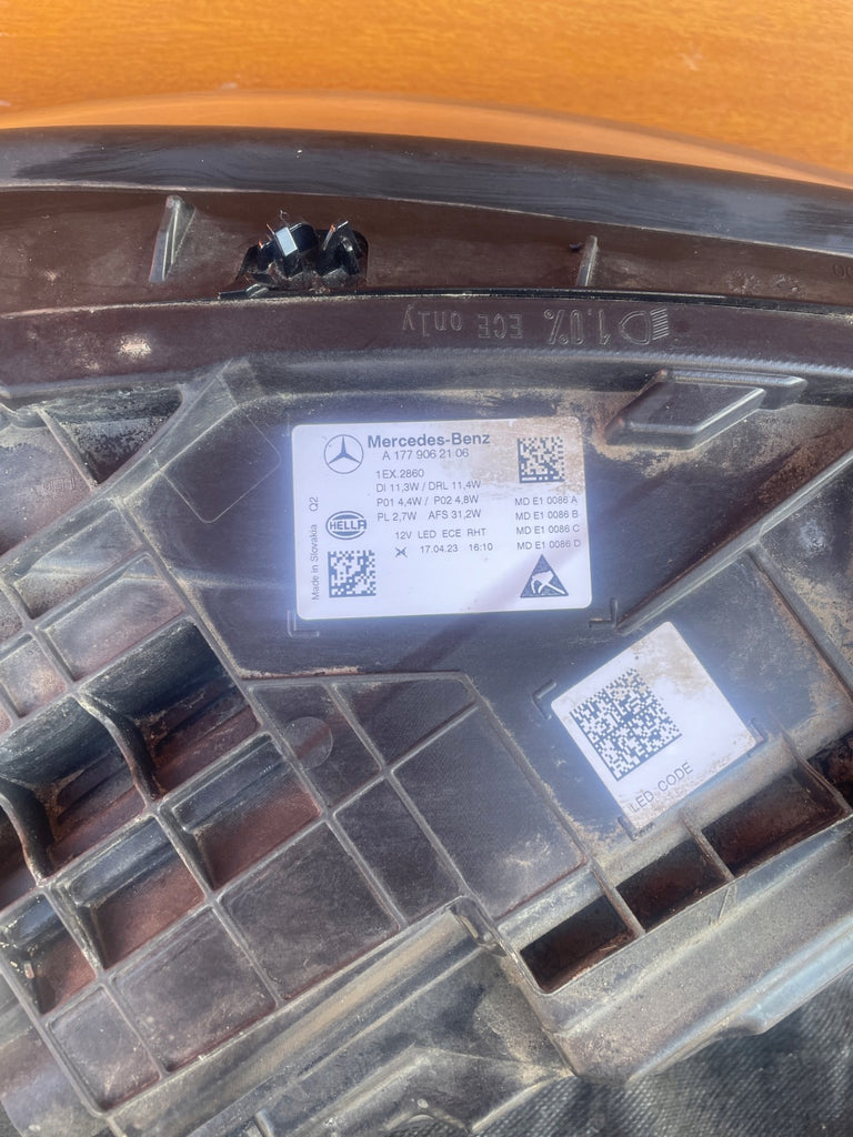 Frontscheinwerfer Mercedes-Benz W177 A1779062106 Links Scheinwerfer Headlight SCH7201778338px