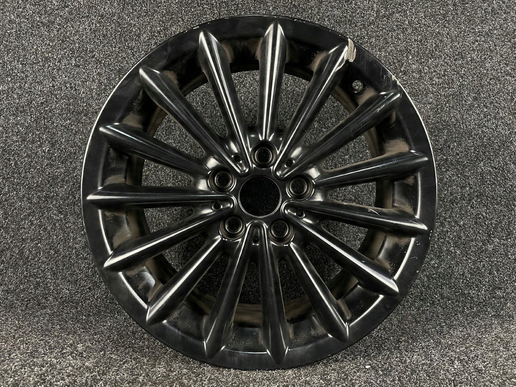 1x Alufelge 17 Zoll 7.0" 5x112 54ET Glanz Schwarz 6889636 Mini F57 F56 F55