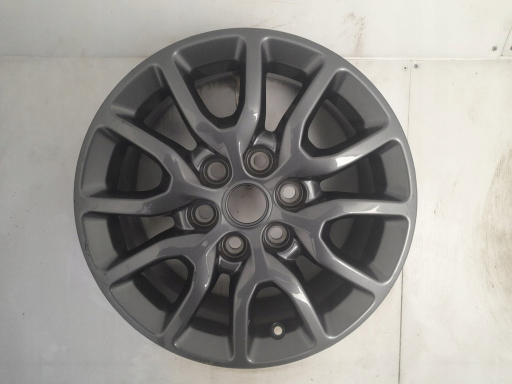 1x Alufelge 16 Zoll 6.5" 6x120 50ET Glanz Graphit VW I Rim Wheel FEL6907682824bk
