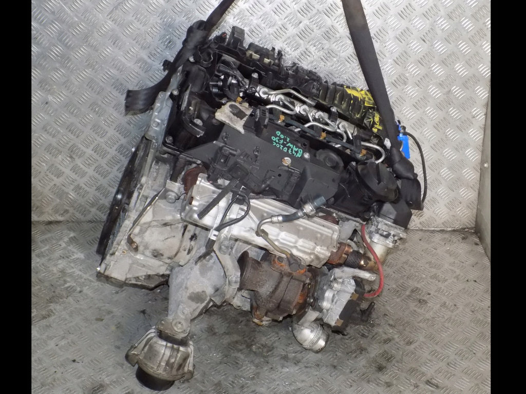 Motor BMW 3 F30 E90 N47D20C 2.0 167TKm 2011 Diesel Engine Unkomplett