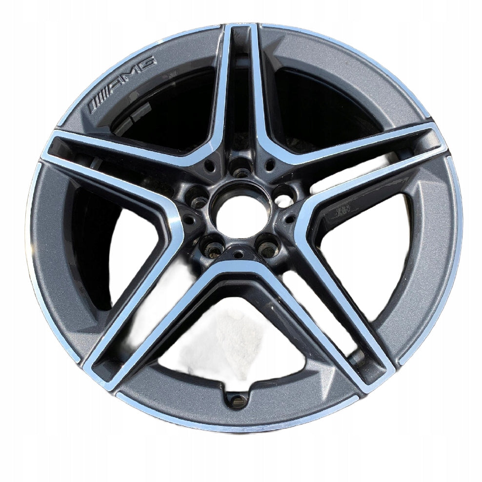 1x Alufelge 18 Zoll 8.5" 5x112 5L2-XL-9N8K Mercedes-Benz W205 Rim Wheel