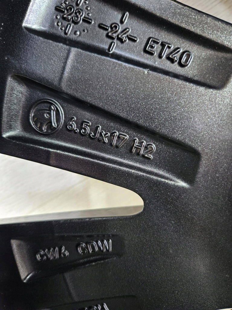 1x Alufelge 17 Zoll 6.5" 5x100 40ET Graphit 658601025 Skoda Scala Kamiq FEL5174250185dn