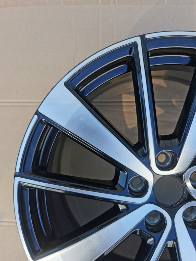 1x Alufelge 19 Zoll 8.0" 5x108 50ET Glanz Schwarz 31680895 Polestar 2 Ii FEL6809179046wn