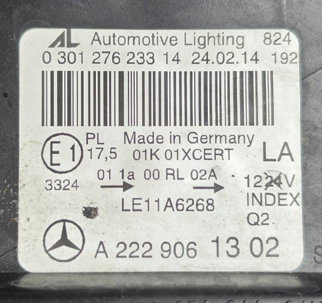 Frontscheinwerfer Mercedes-Benz W222 A2229061302 Links Scheinwerfer Headlight SCH9651330219yq