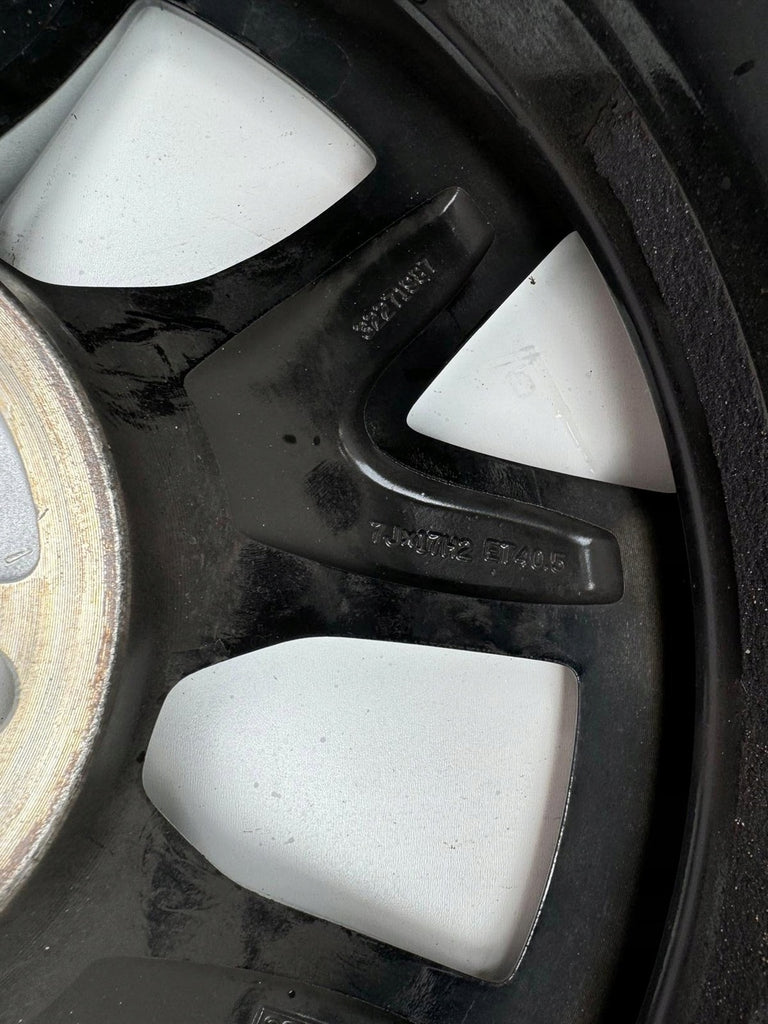 1x Alufelge 17 Zoll 7.0" 5x108 40,5ET Glanz Silber 32271987 Volvo Rim Wheel