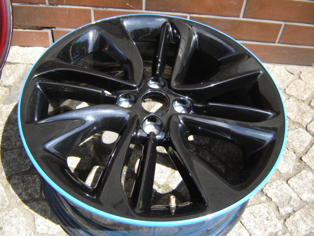 1x Alufelge 17 Zoll 7.0" 4x100 44ET Opel Corsa Rim Wheel FEL9545440077tl