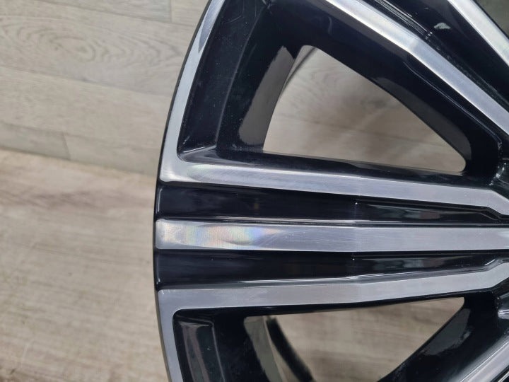 1x Alufelge 18 Zoll 8.0" 5x108 42ET Glanz Schwarz 31471312 Volvo V60 Rim Wheel FEL3106613463pb