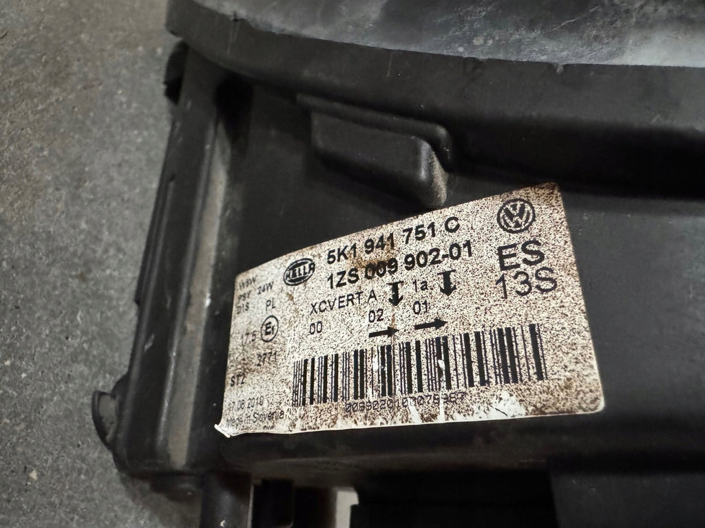 Frontscheinwerfer VW Golf VI 5K1941751C 1ZS00990201 Xenon Links Headlight SCH8558077952wd