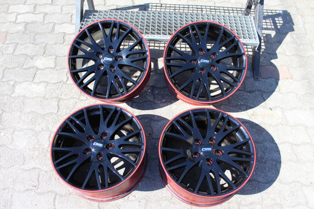 4x Alufelge 17 Zoll 7.5" 5x120 35ET Glanz Schwarz KBA46572 BMW 3 F30 E90 FEL9957279191gb