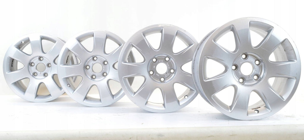 4x Alufelge 16 Zoll 7.0" 5x112 42ET Glanz Silber 8H0601025 Audi Rim Wheel FEL9378402575td