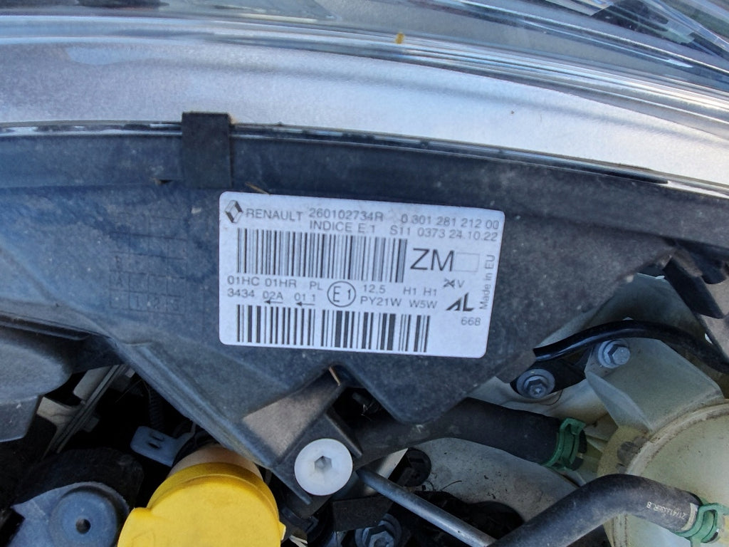 Frontscheinwerfer Renault Captur I 260102734R Rechts Scheinwerfer Headlight SCH5994808762nb