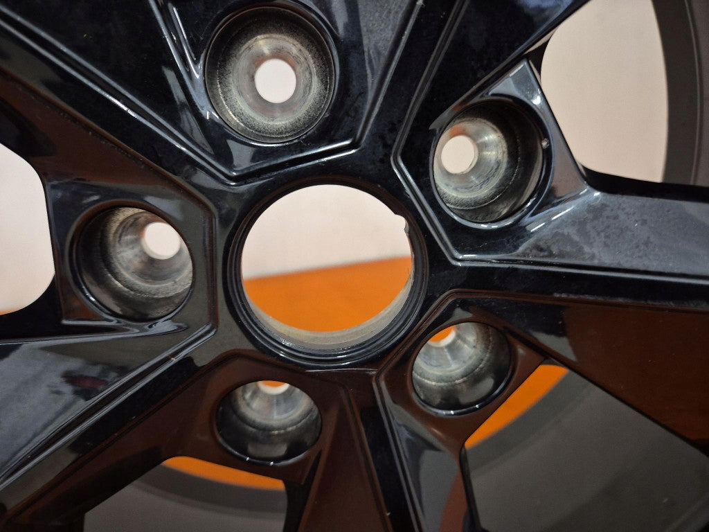 1x Alufelge 18 Zoll 7.0" 5x114.3 35ET Glanz Schwarz 403002401R Renault Captur Ii FEL9796827459we