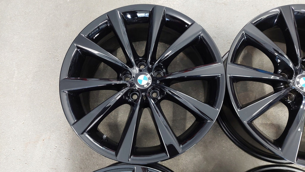 4x Alufelge 18 Zoll 8.0" 5x112 30ET Glanz Schwarz 6867338 BMW 5 G31 G30 G11 G12 FEL4169952855ra