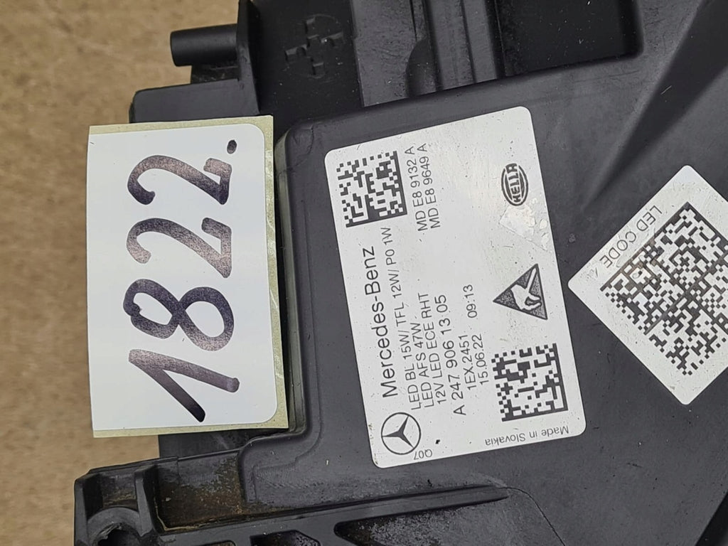 Frontscheinwerfer Mercedes-Benz W247 A2479061305 Links Scheinwerfer Headlight SCH1582596884sb