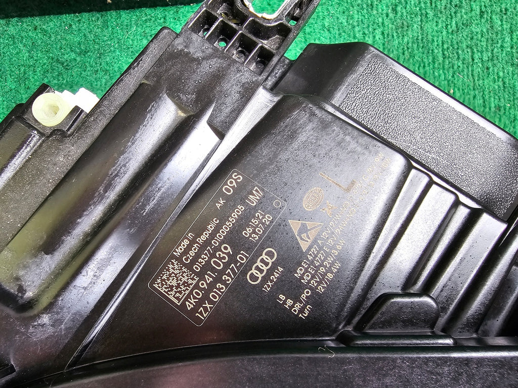 Frontscheinwerfer Audi A6 C8 4K0941039 4K0941040 Full LED Ein Satz Headlight SCH3175138842rw