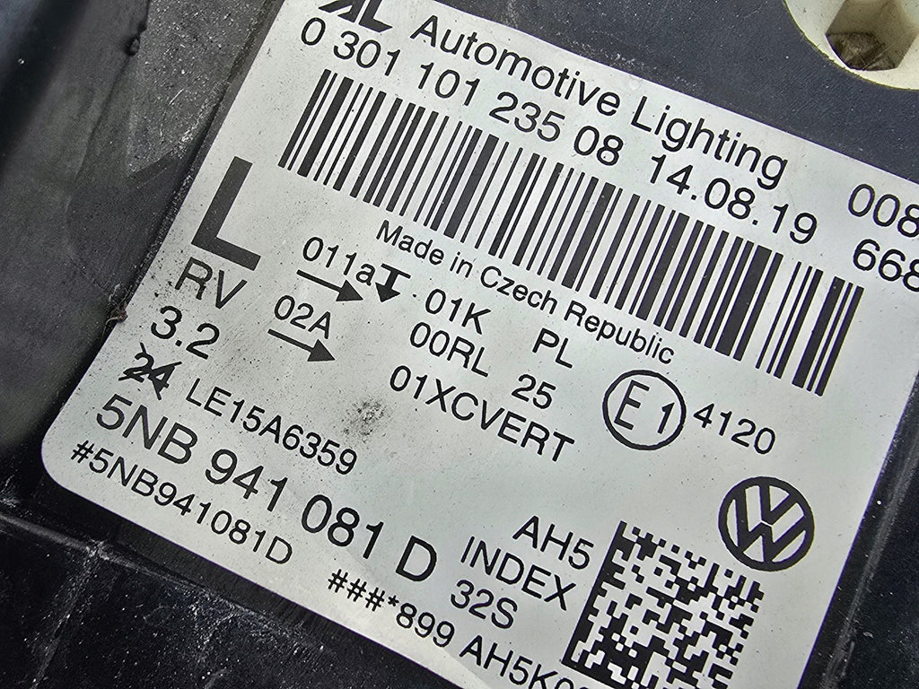 Frontscheinwerfer VW Tiguan 5NB941081D Full LED Links Scheinwerfer Headlight SCH1895191246fh