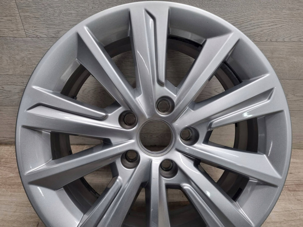 1x Alufelge 16 Zoll 6.5" 5x112 33ET Glanz Silber 7N5601025F Seat Alhambra FEL4644640909hy