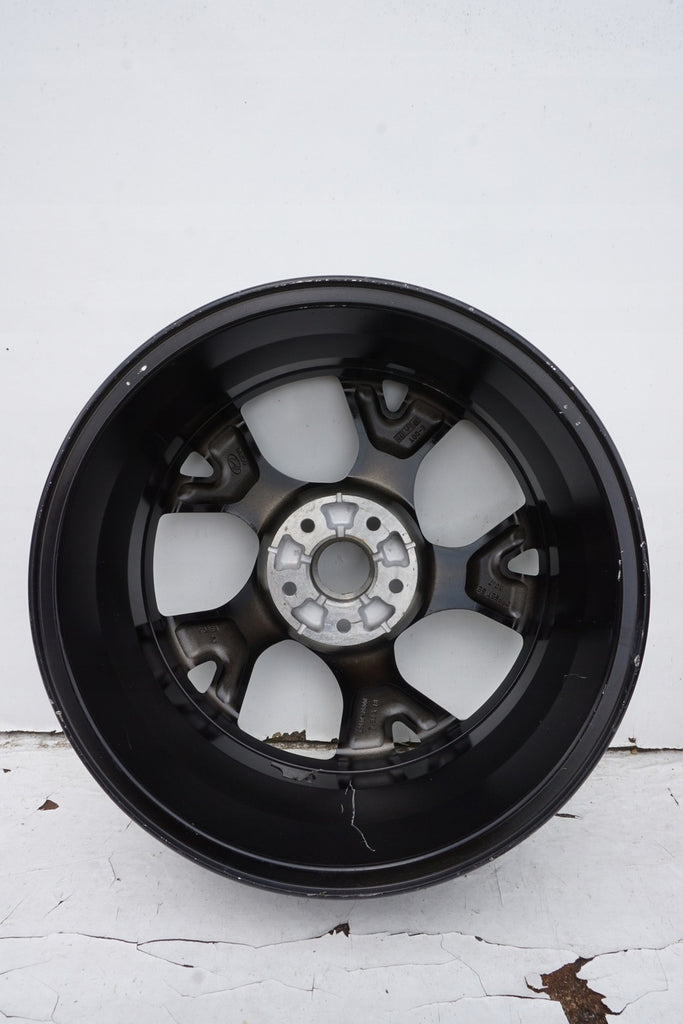1x Alufelge 18 Zoll 7.5" 5x114.3 52ET Glanz Schwarz 52910-J9800 Hyundai Kona