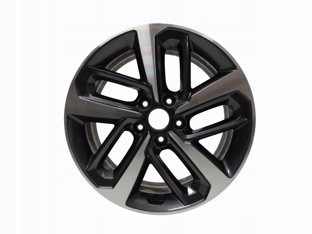 1x Alufelge 18 Zoll 7.5" 5x114.3 52ET Glanz Graphit 52910-J9300 Hyundai Kona Mg FEL8871936226hl