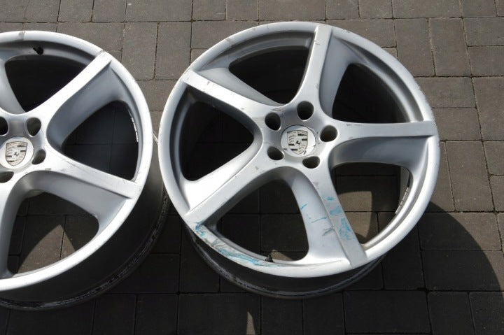 2x Alufelge 22 Zoll 10.0" 5x130 Porsche Cayenne Rim Wheel FEL2930629152qv