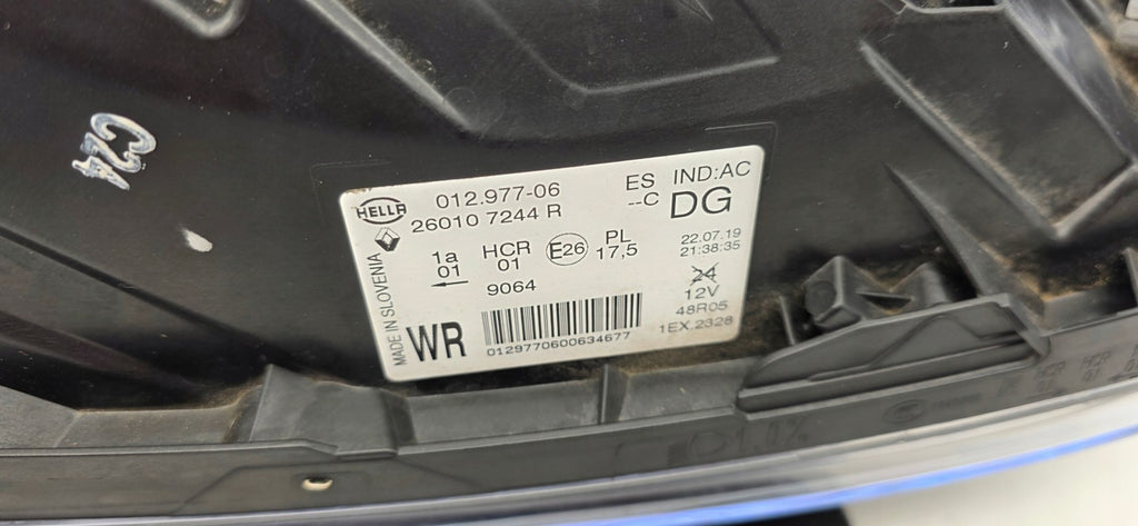 Frontscheinwerfer Renault Captur I 260107244R Full LED Rechts Headlight SCH9663597971ch