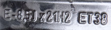Load image into Gallery viewer, 1x Alufelge 21 Zoll 8.5" 5x112 38ET Glanz Schwarz 83A601025AJ Audi Q3 Rim Wheel FEL9995980115nq