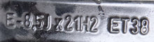 Load image into Gallery viewer, 1x Alufelge 21 Zoll 8.5" 5x112 38ET Glanz Schwarz 83A601025AJ Audi Q3 Rim Wheel FEL9995980115nq