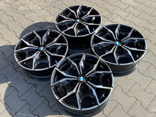 Laden Sie das Bild in den Galerie-Viewer, 4x Alufelge 19 Zoll 7.5" 5x112 32ET Glanz Schwarz 7916263 BMW X3 G01 G02 Ix3 G08 FEL4625727094ft